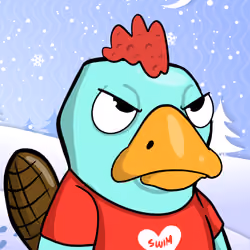 Perky Platypus  #1111