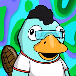 Perky Platypus  #4304