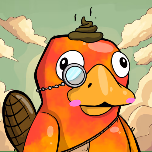 Perky Platypus  #2467