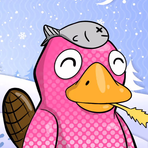 Perky Platypus  #4081