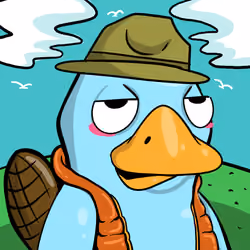 Perky Platypus  #4256