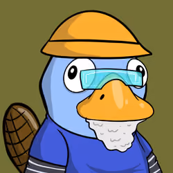 Perky Platypus  #4242