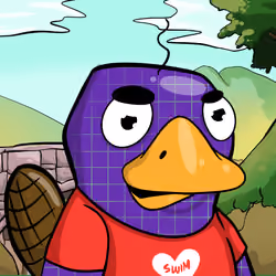 Perky Platypus  #4141