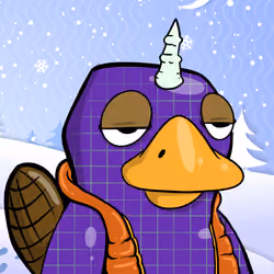 Perky Platypus  #3966