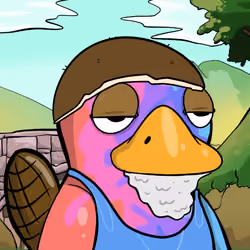 Perky Platypus  #4288