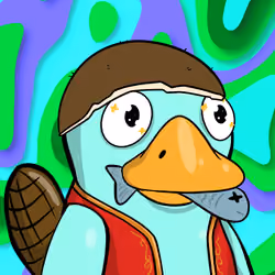 Perky Platypus  #4265