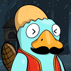 Perky Platypus  #4258