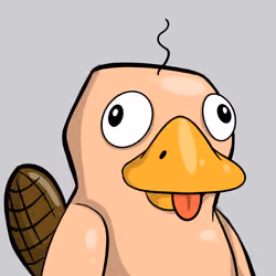 Perky Platypus  #6747