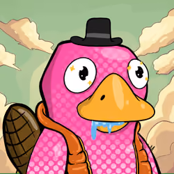 Perky Platypus  #1888