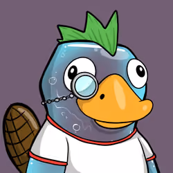 Perky Platypus  #3927