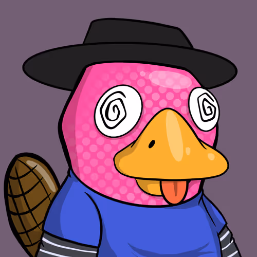Perky Platypus  #4059
