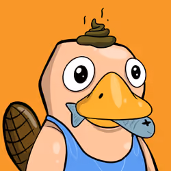 Perky Platypus  #4283