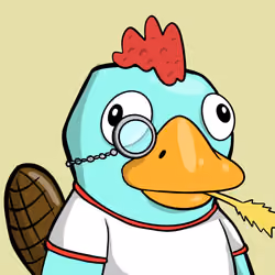Perky Platypus  #4290