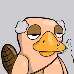 Perky Platypus  #4249