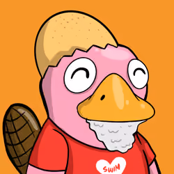 Perky Platypus  #4282