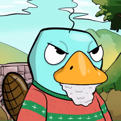 Perky Platypus  #4138