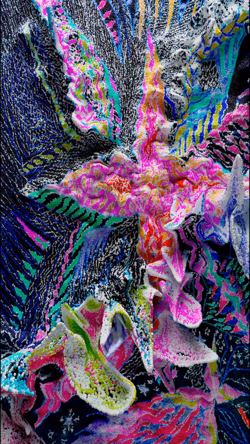Winds of Yawanawa - AI Data Painting - 1/1