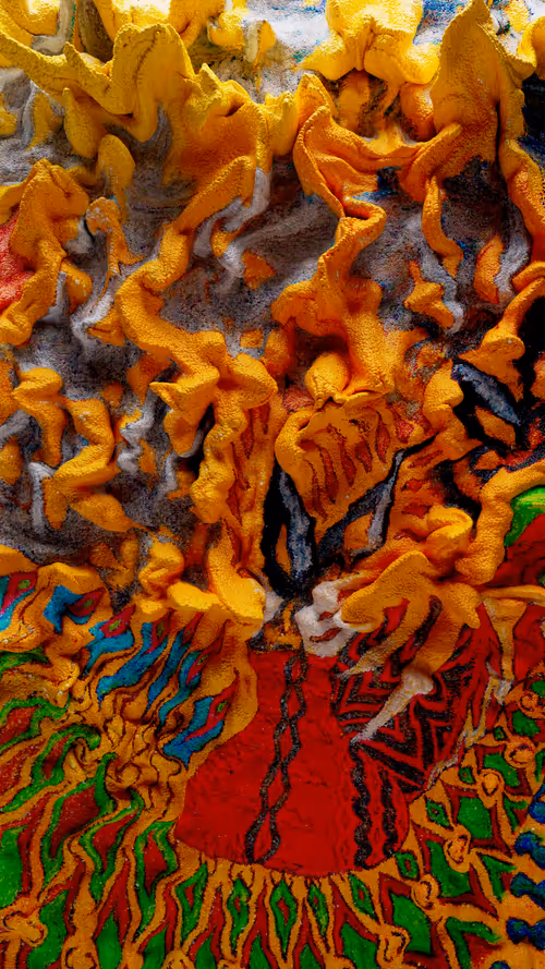 Winds of Yawanawa - AI Data Painting - 1/1