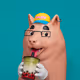 3833