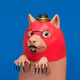 6932
