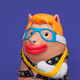 6734
