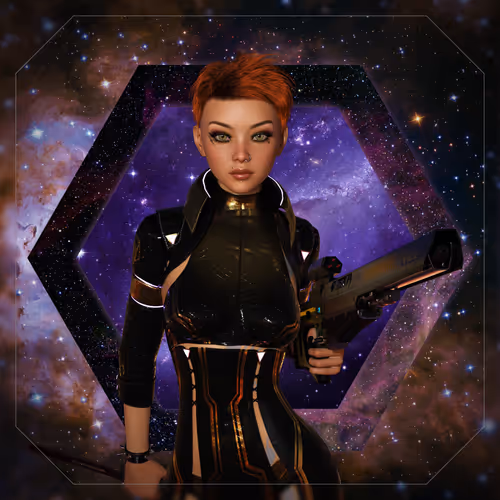 Cyber Girl Metaverse V1