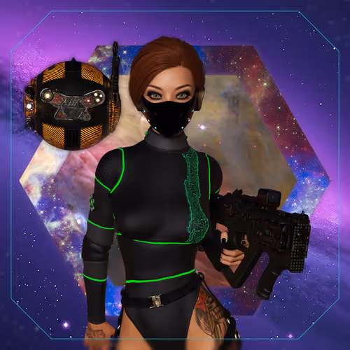Cyber Girl Metaverse V1