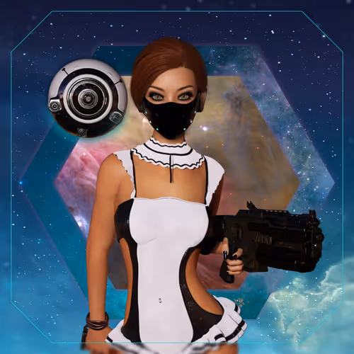 Cyber Girl Metaverse V1