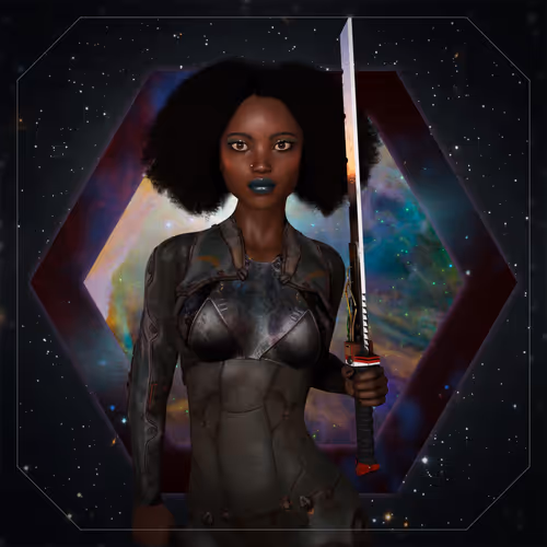 Cyber Girl Metaverse V1