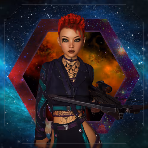 Cyber Girl Metaverse V1