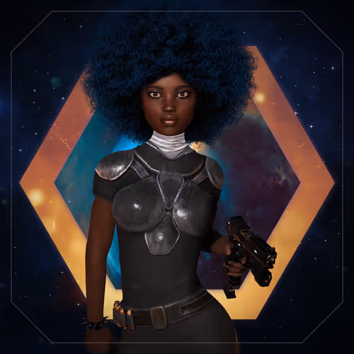 Cyber Girl Metaverse V1