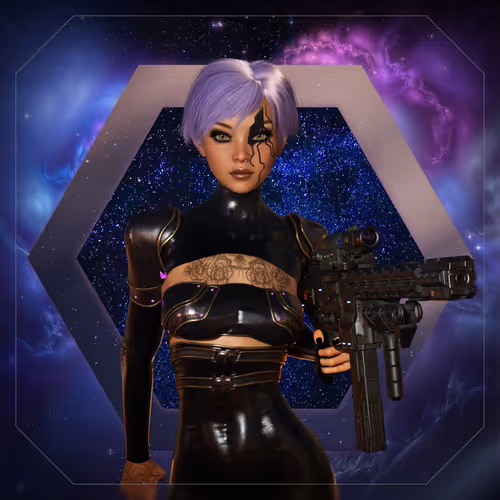 Cyber Girl Metaverse V1