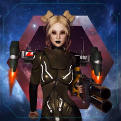 Cyber Girl Rare #4963