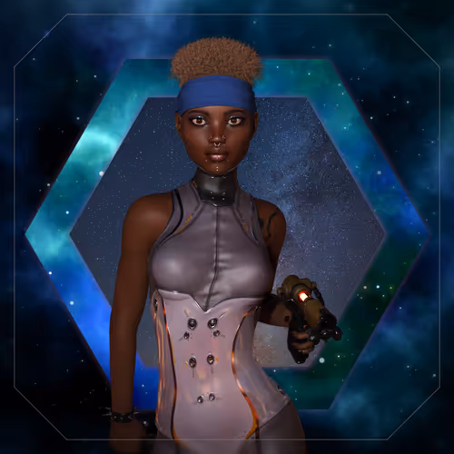 Cyber Girl Metaverse V1