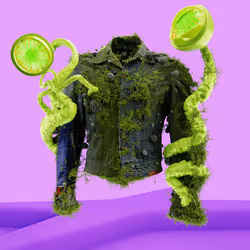 70s JACKET LIVING PLANT