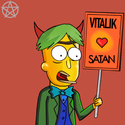 Satan Loves NFTees #1740