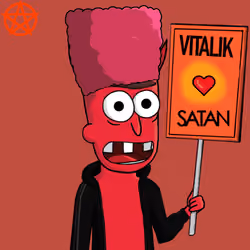 Satan Loves NFTees #1487