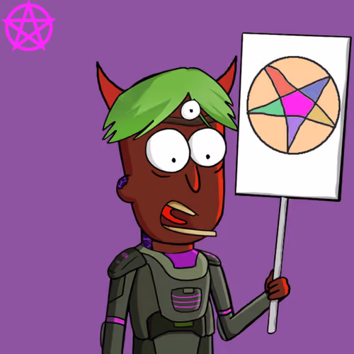 Satan Loves NFTees #2871