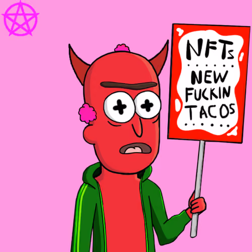 Satan Loves NFTees #2134