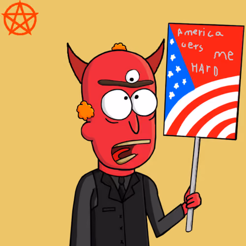 Satan Loves NFTees #3399