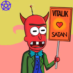 Satan Loves NFTees #4809
