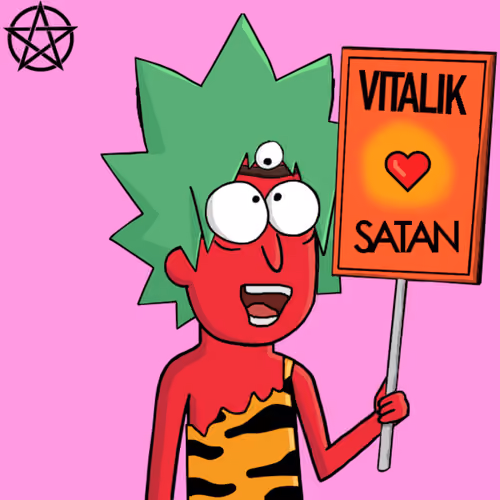 Satan Loves NFTees #2622