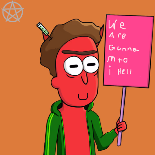 Satan Loves NFTees #2735