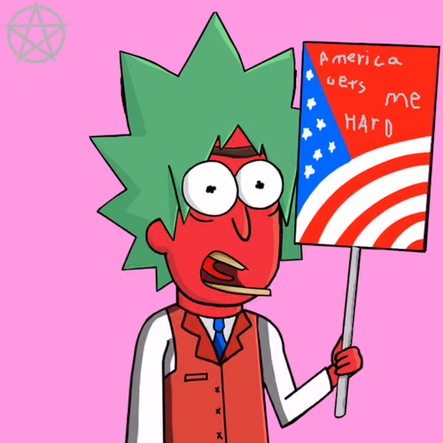 Satan Loves NFTees #3748