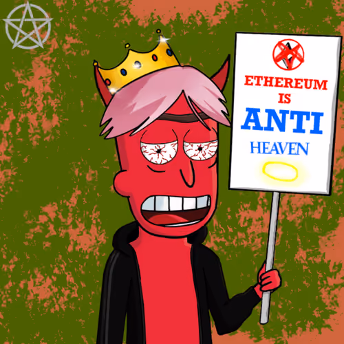 Satan Loves NFTees #1076