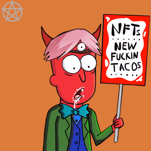 Satan Loves NFTees #4665