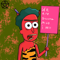 Satan Loves NFTees #4587
