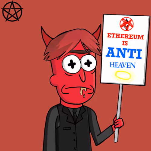 Satan Loves NFTees #3191