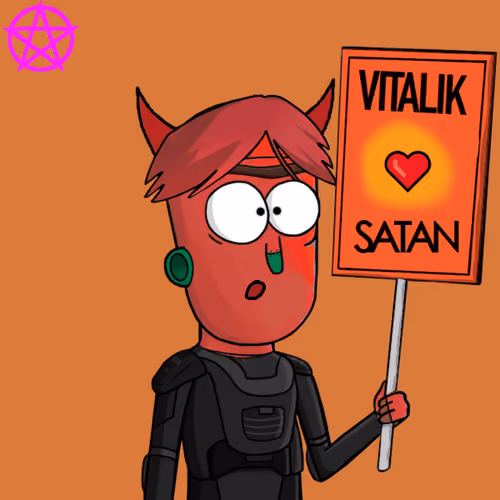 Satan Loves NFTees #2486
