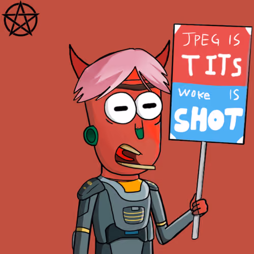 Satan Loves NFTees #3562